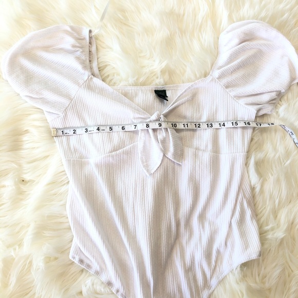 Wild Fable White Body Suit Snap Closure XXL - Picture 10 of 14